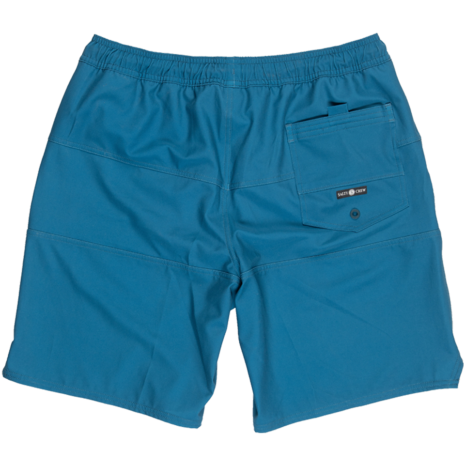 BEACONS ELASTIC BOARDSHORT WITH MESH LINING IN COLOUR INDIGO