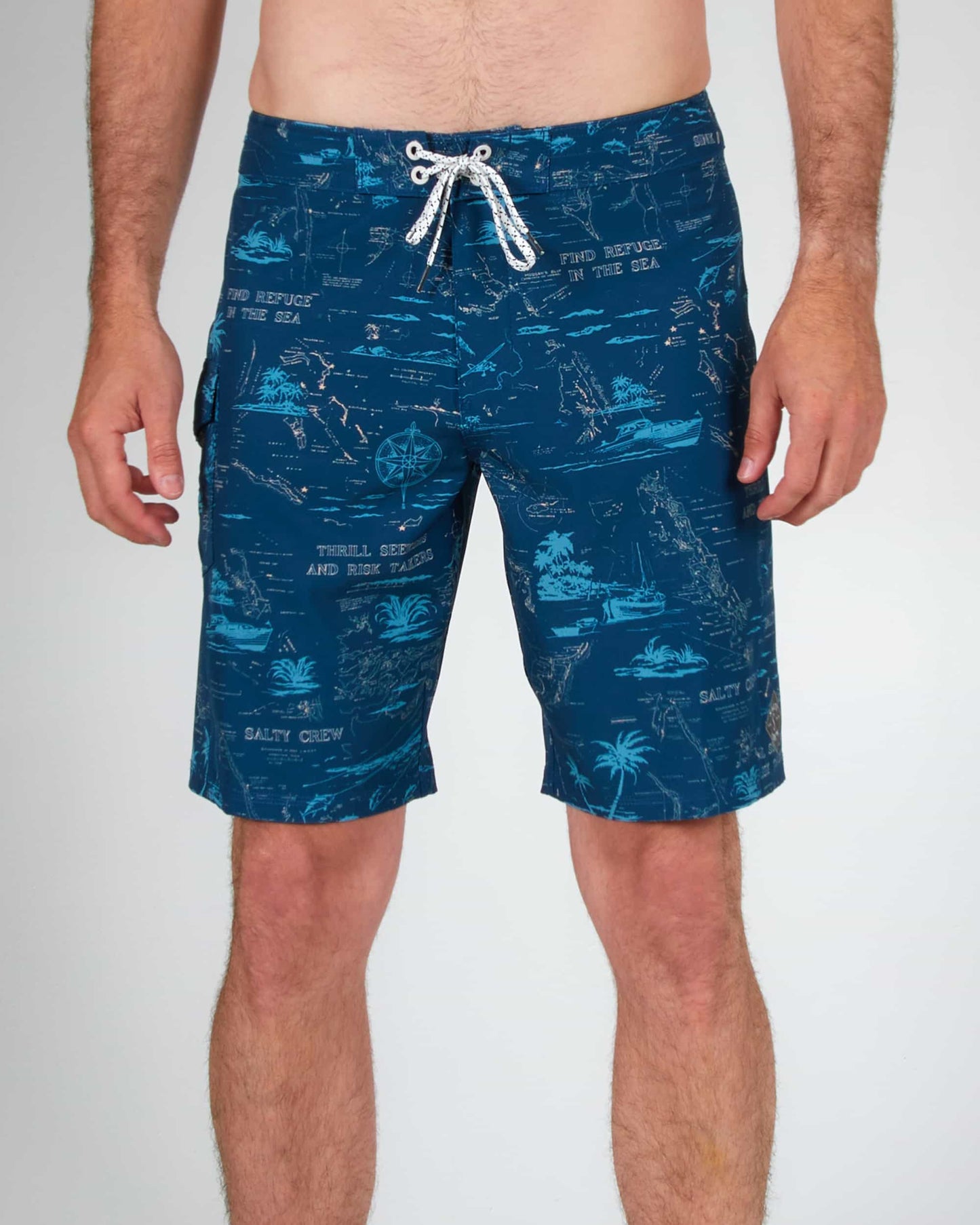 Salty crew CARACTERÍSTICAS LOWTIDE BOARDSHORT  - Navy em Navy