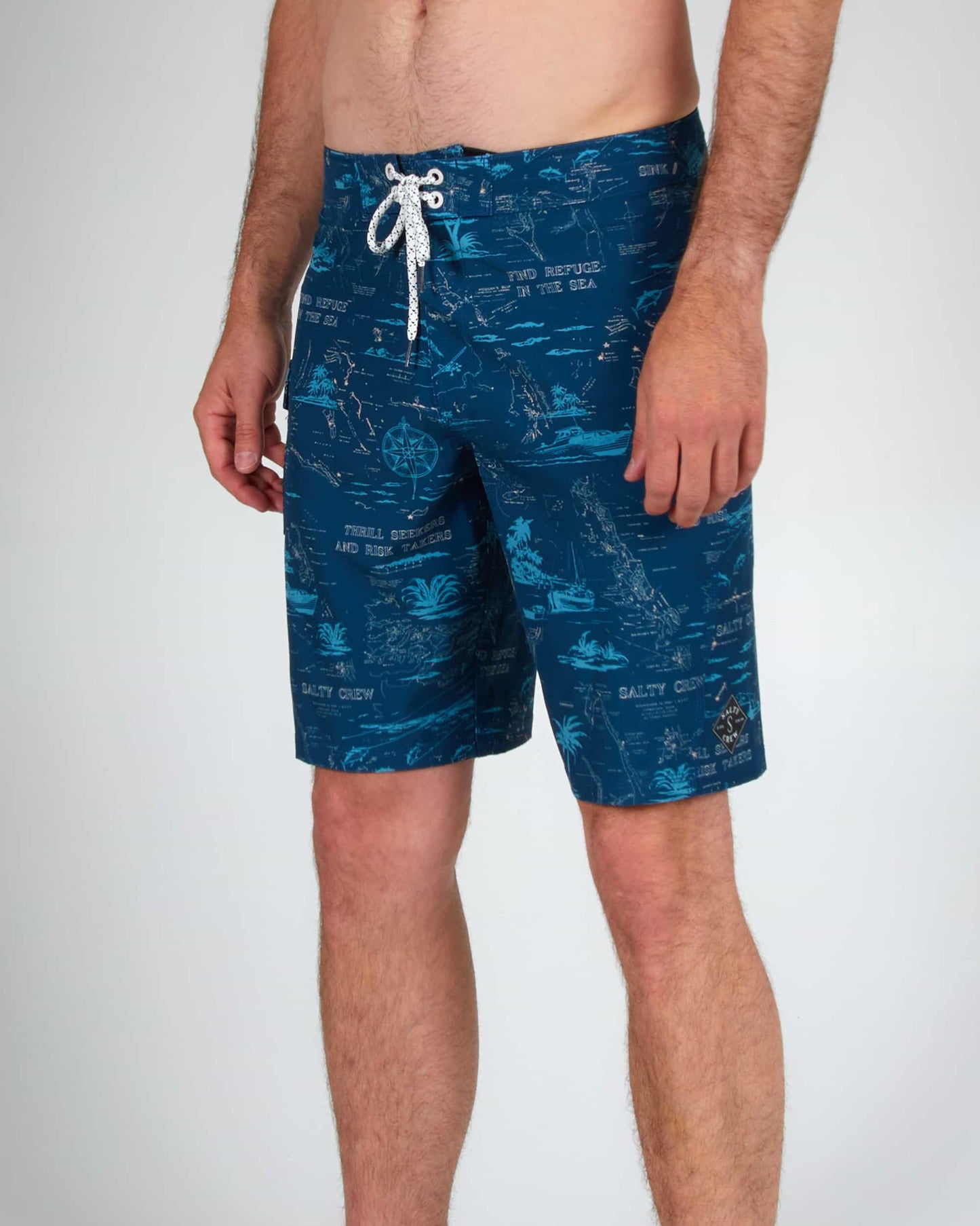 Salty crew CARACTERÍSTICAS LOWTIDE BOARDSHORT  - Navy em Navy