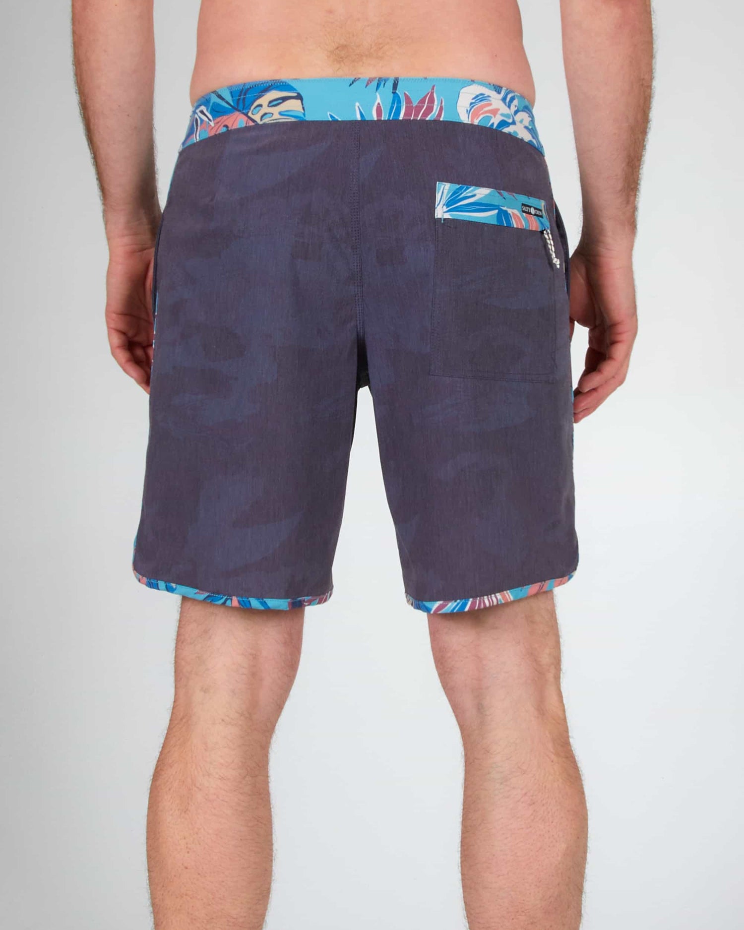 Salty crew CUDDY BOARDSHORT - Black/Aqua en Black/Aqua