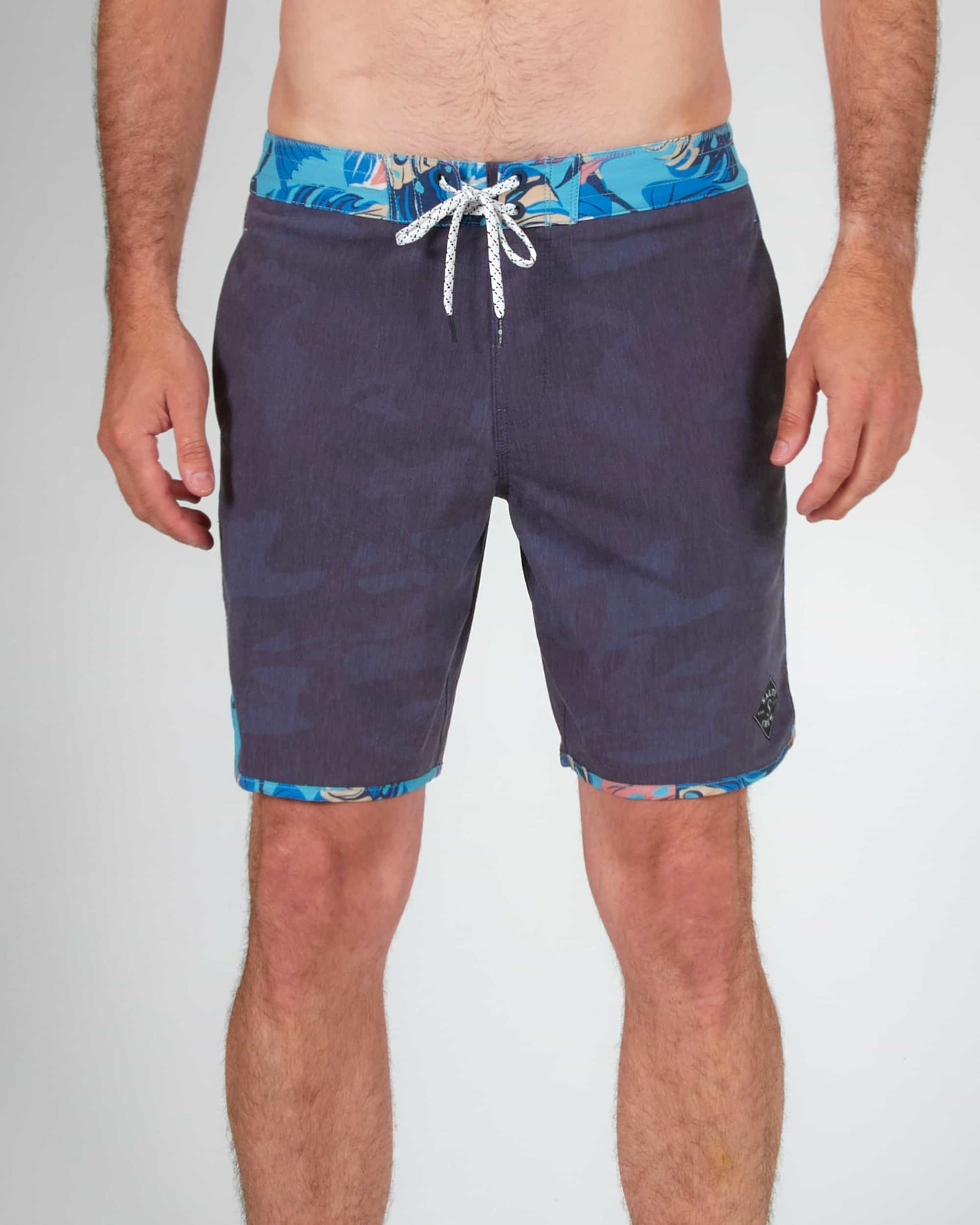 Salty crew BOARDSHORTS CUDDY BOARDSHORT - Black/Aqua em Black/Aqua