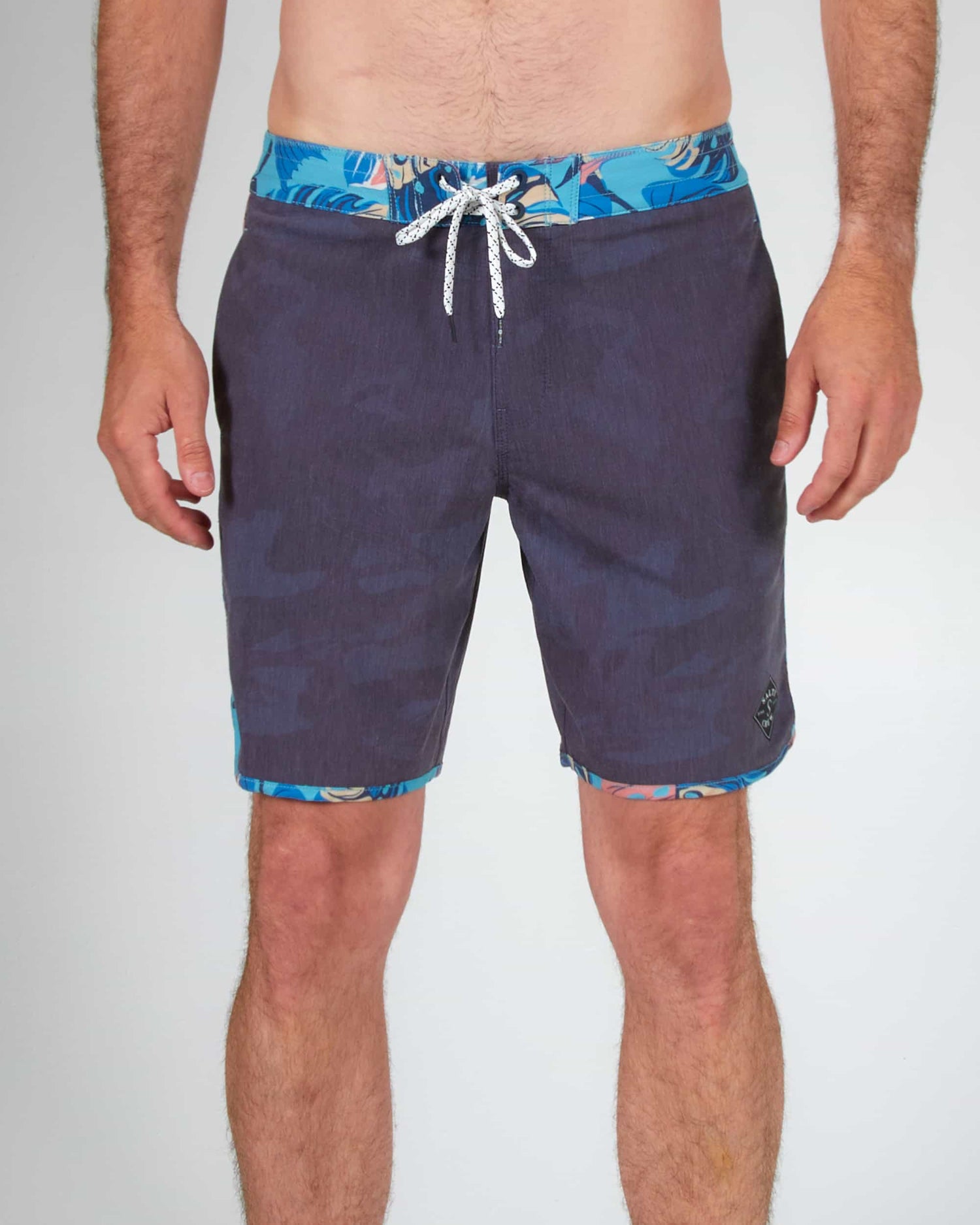 Salty crew CUDDY BOARDSHORT - Black/Aqua en Black/Aqua