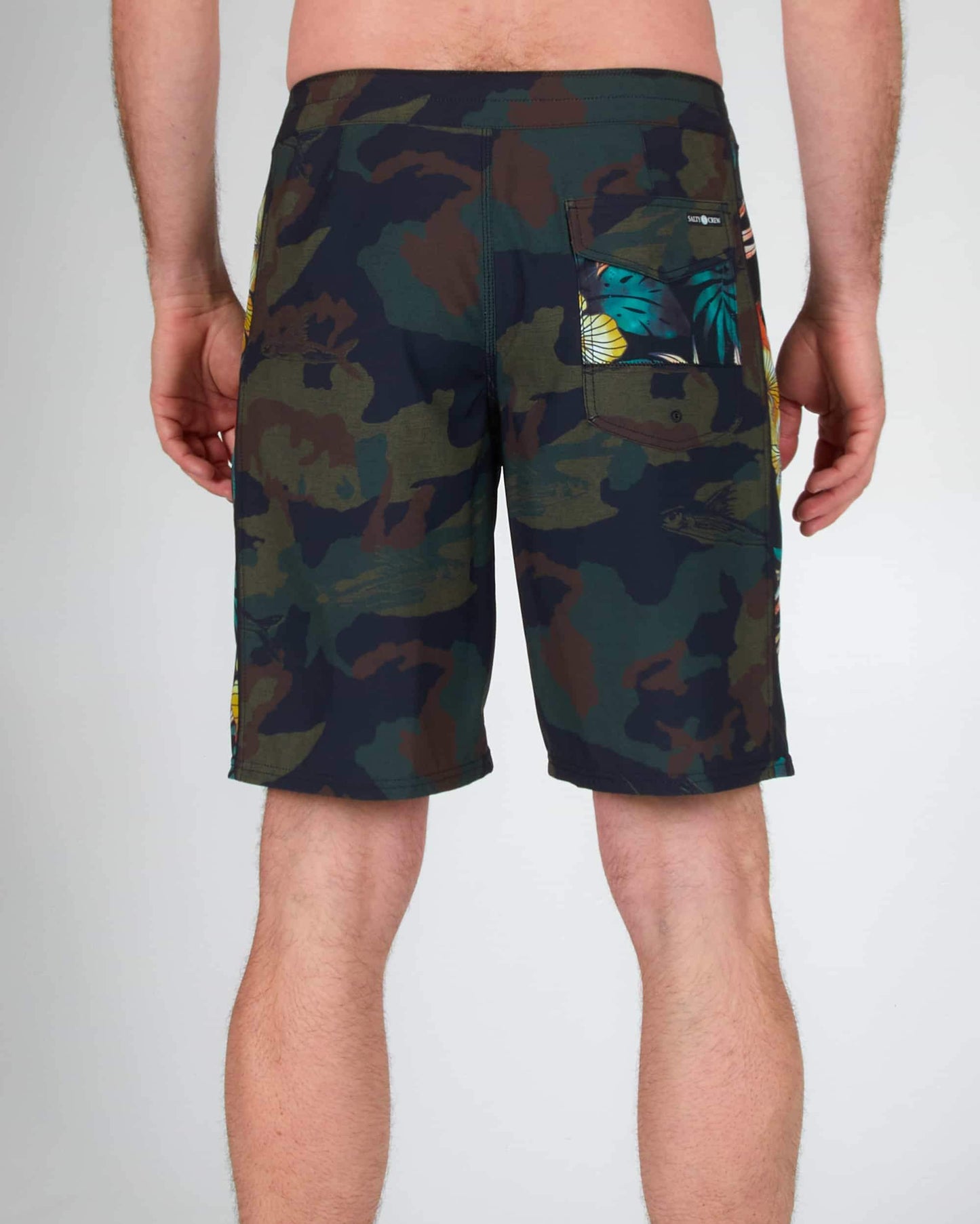 Salty crew BOARDSHORTS ASCENT BOARDSHORT - Camo em Camo