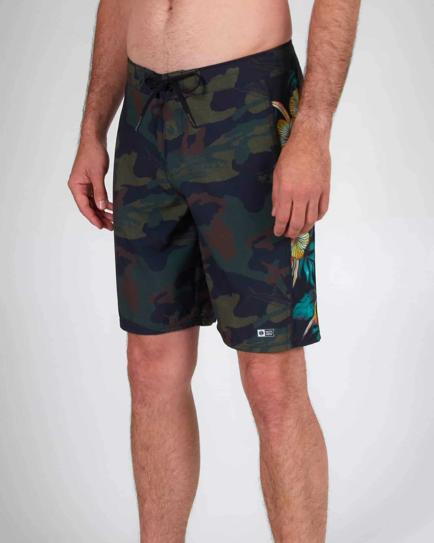 Salty crew BOARDSHORTS ASCENT BOARDSHORT - Camo em Camo