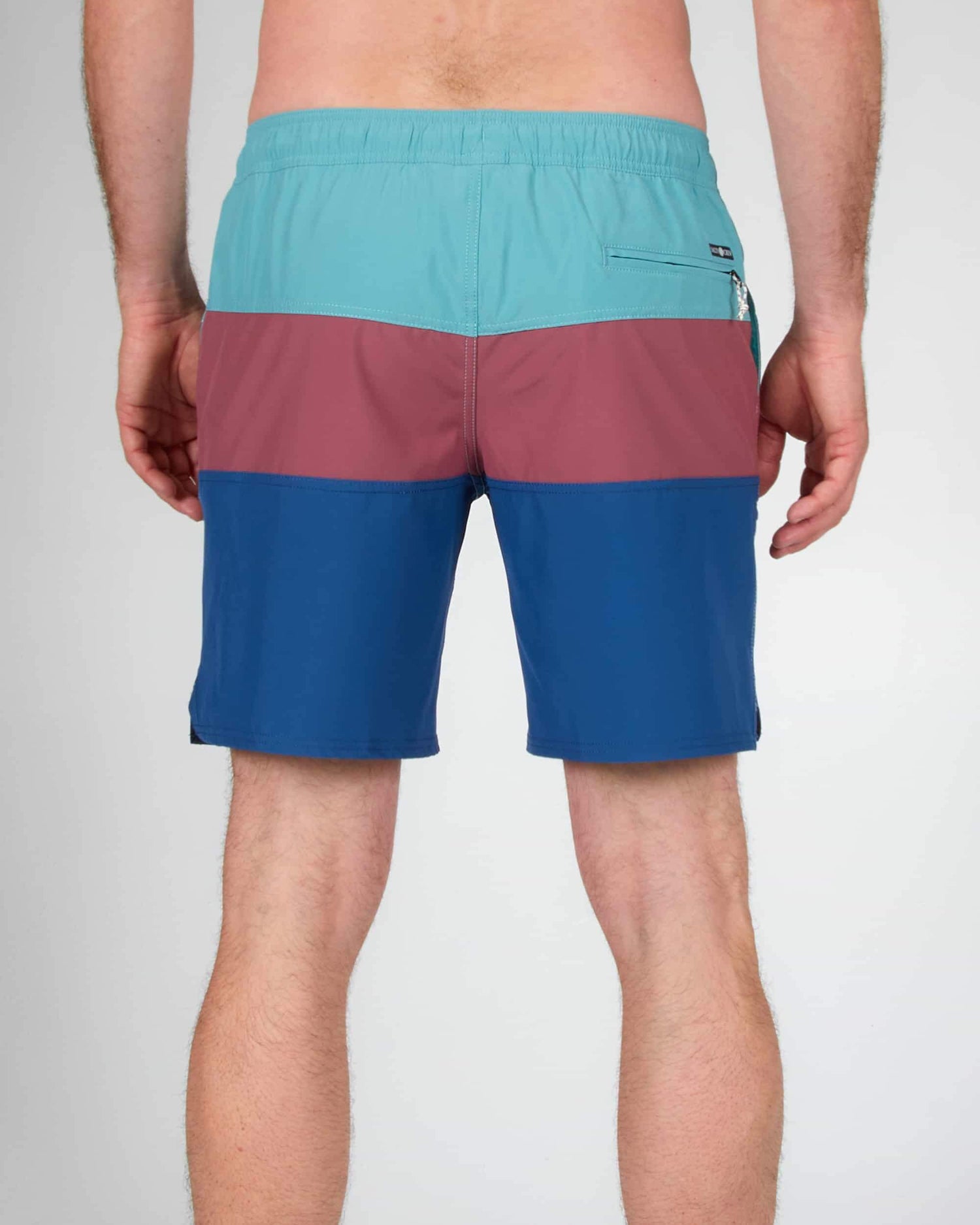 Salty crew PANTALONI BEACONS 2 ELASTIC BOARDSHORT - Plum in Plum