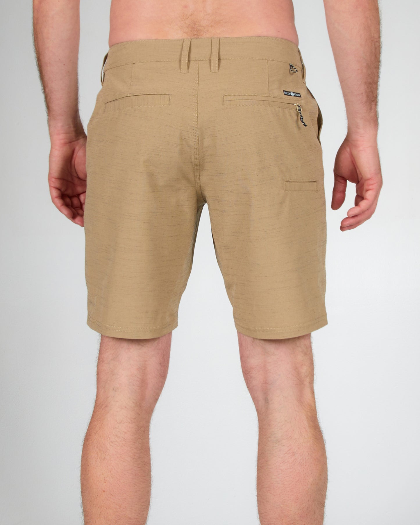 Vista frontal do Drifter 2 19" Khaki Hybrid Walkshort