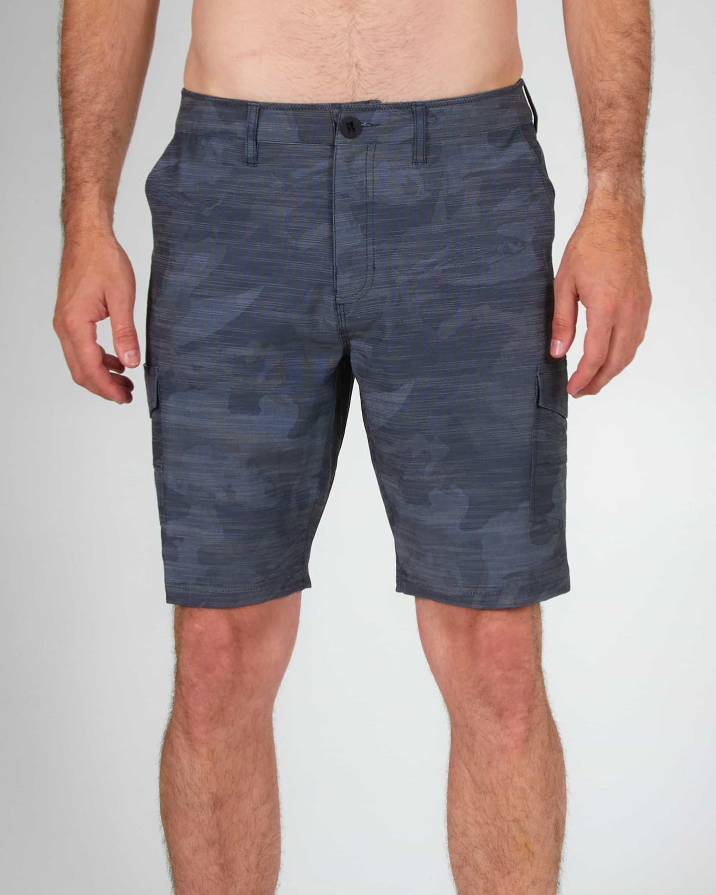 Salty crew SHORTS DRIFTER 2 CARGO HYBRID - BLACK CAMO in BLACK CAMO