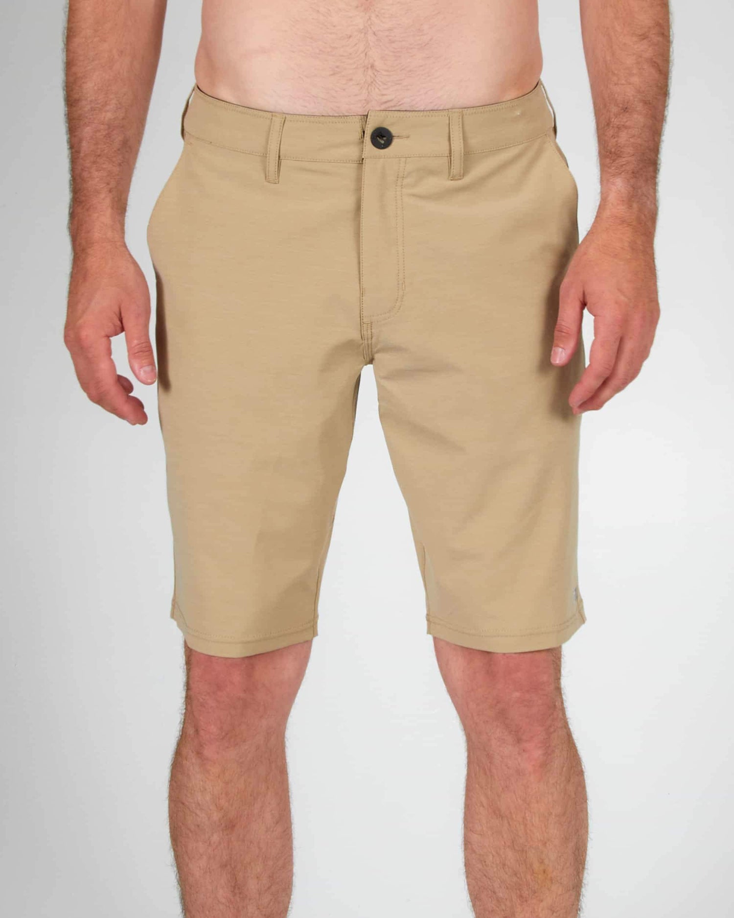 Salty crew SHORT DRIFTER 2 SOLID HYBRID - Khaki in Khaki