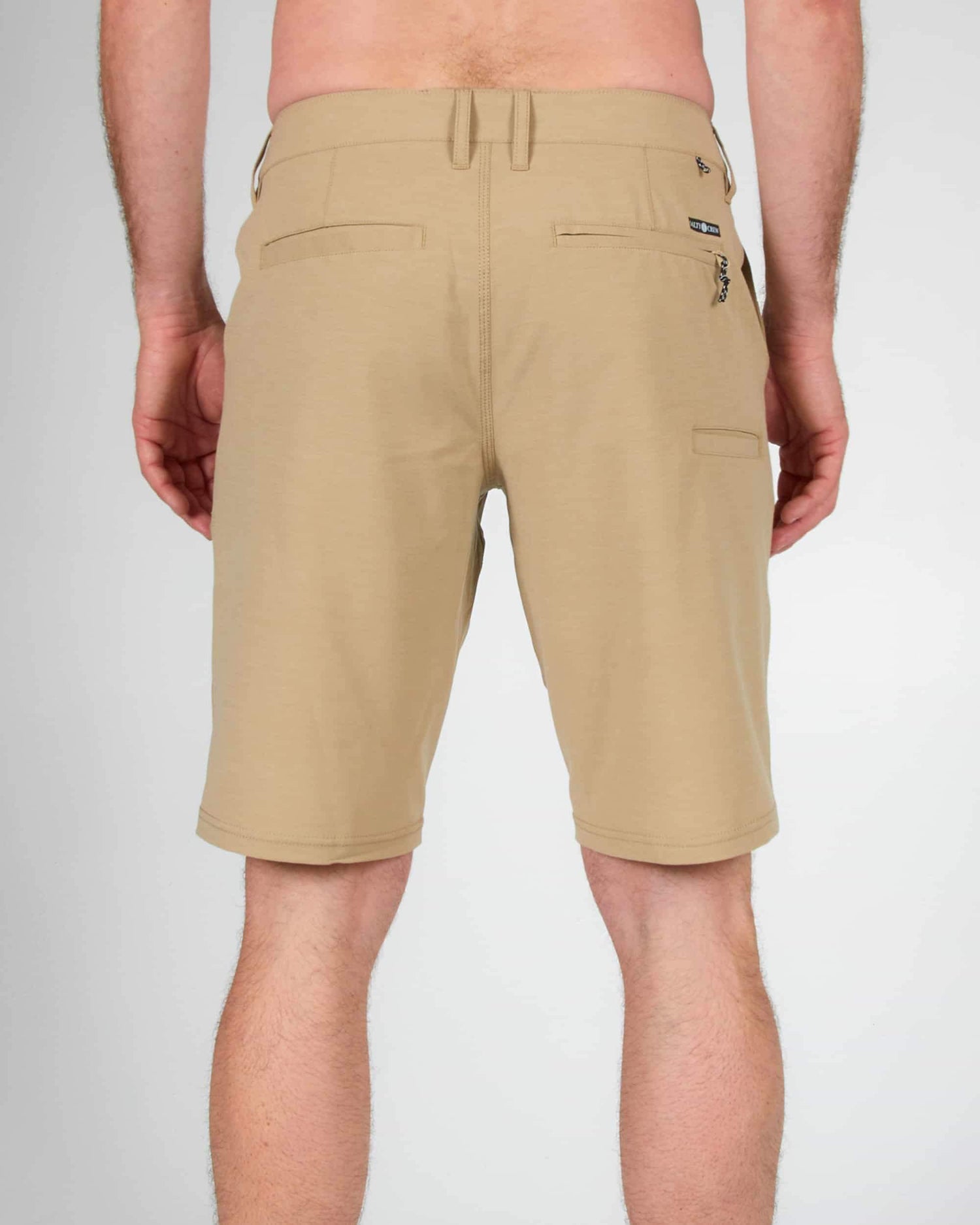 Salty crew SHORT DRIFTER 2 SOLID HYBRID - Khaki in Khaki