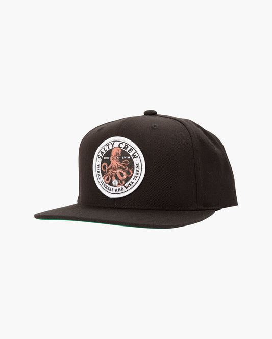 Salty Crew DEEP REACH 6 PANEL in Black