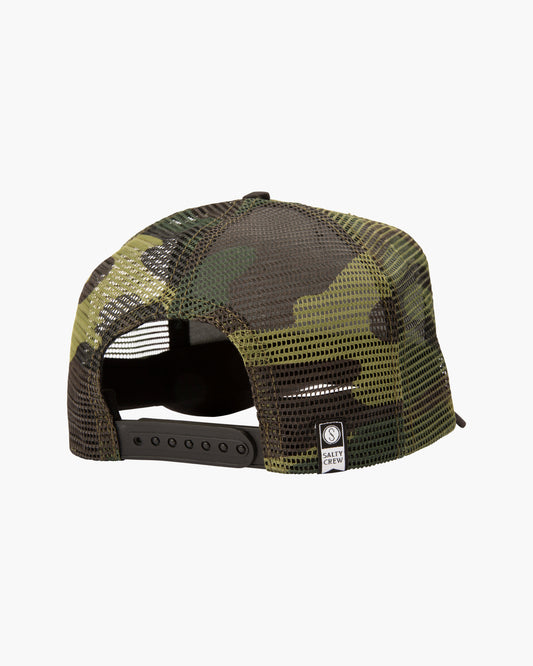 Salty Crew Heren - Bigmouth Black /Camo Trucker