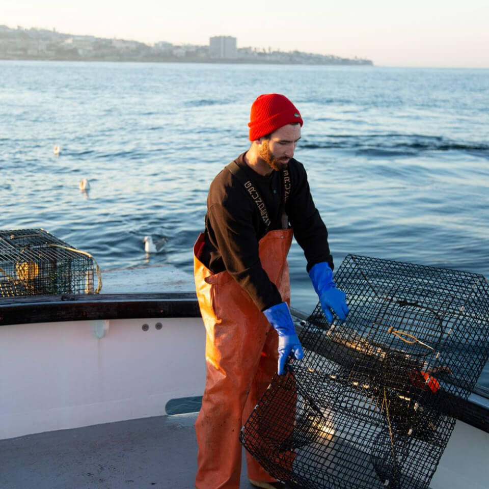 Salty Crew BEANIES FISHSTICKS BEANIE  in ROSSO