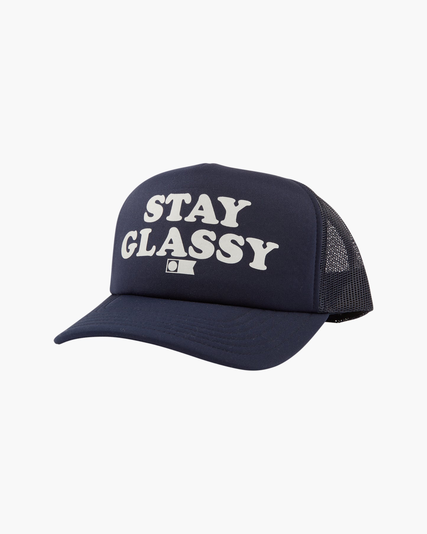 Stay Glassy Schiuma Trucker - Navy