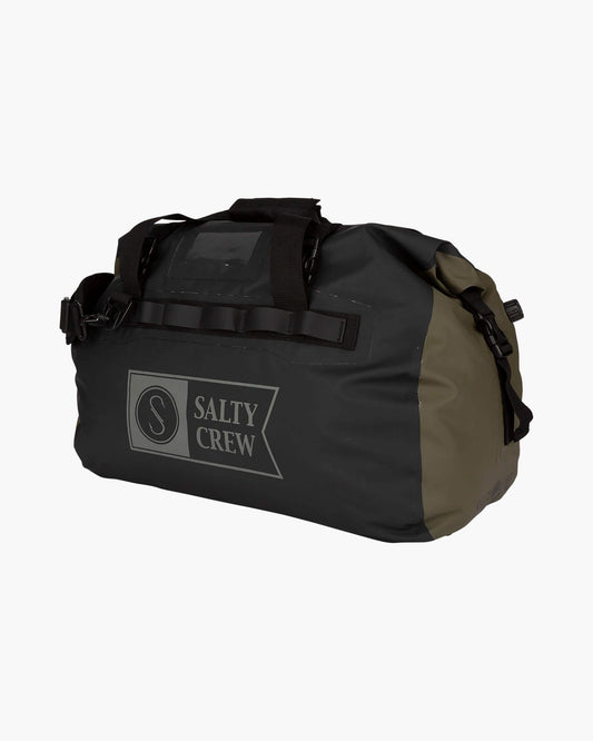 Salty Crew Hombres - Voyager Black/Military Duffle Bag