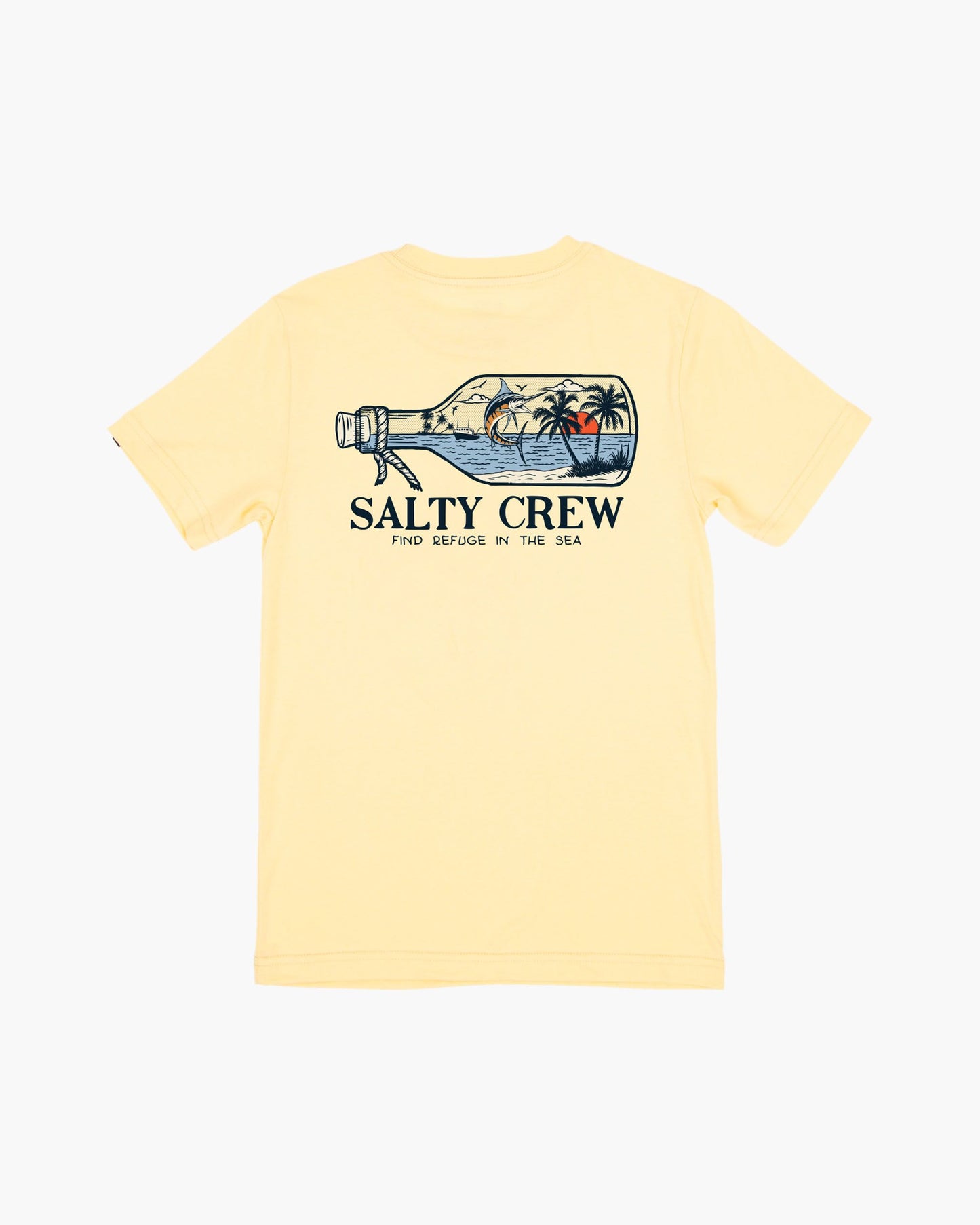 Salty Crew Youth Apparel - Message Boys Banana S/S Tee