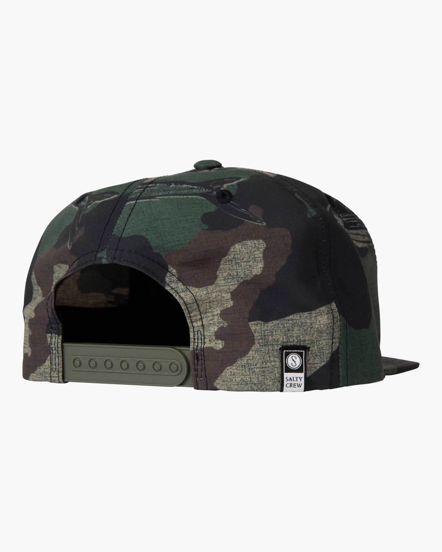 Salty Crew Chapeaux pour hommes Alpha Tech 5 Panel in Camo