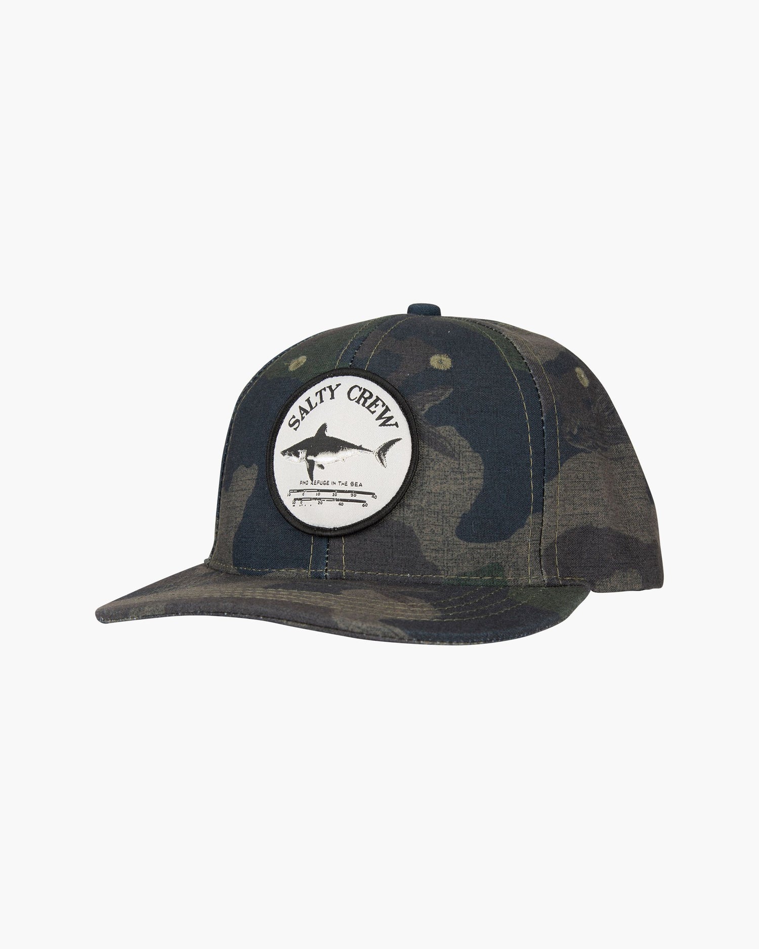Front of the Bruce Boys Camo 6 Panel